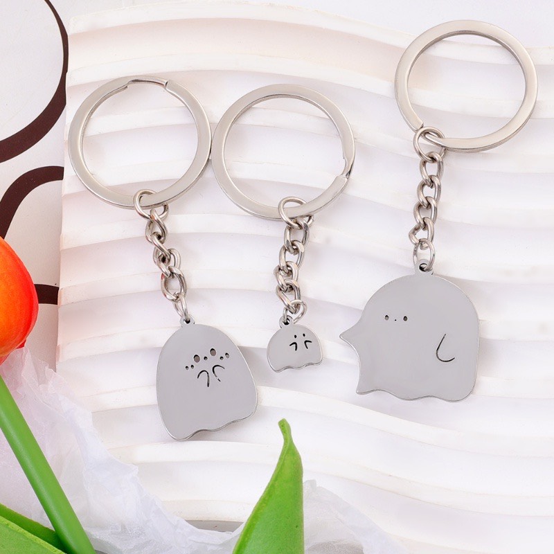 Móc Khóa Hình Ma Dango Nhỏ Nhắn Dễ Thương Vui Nhộn