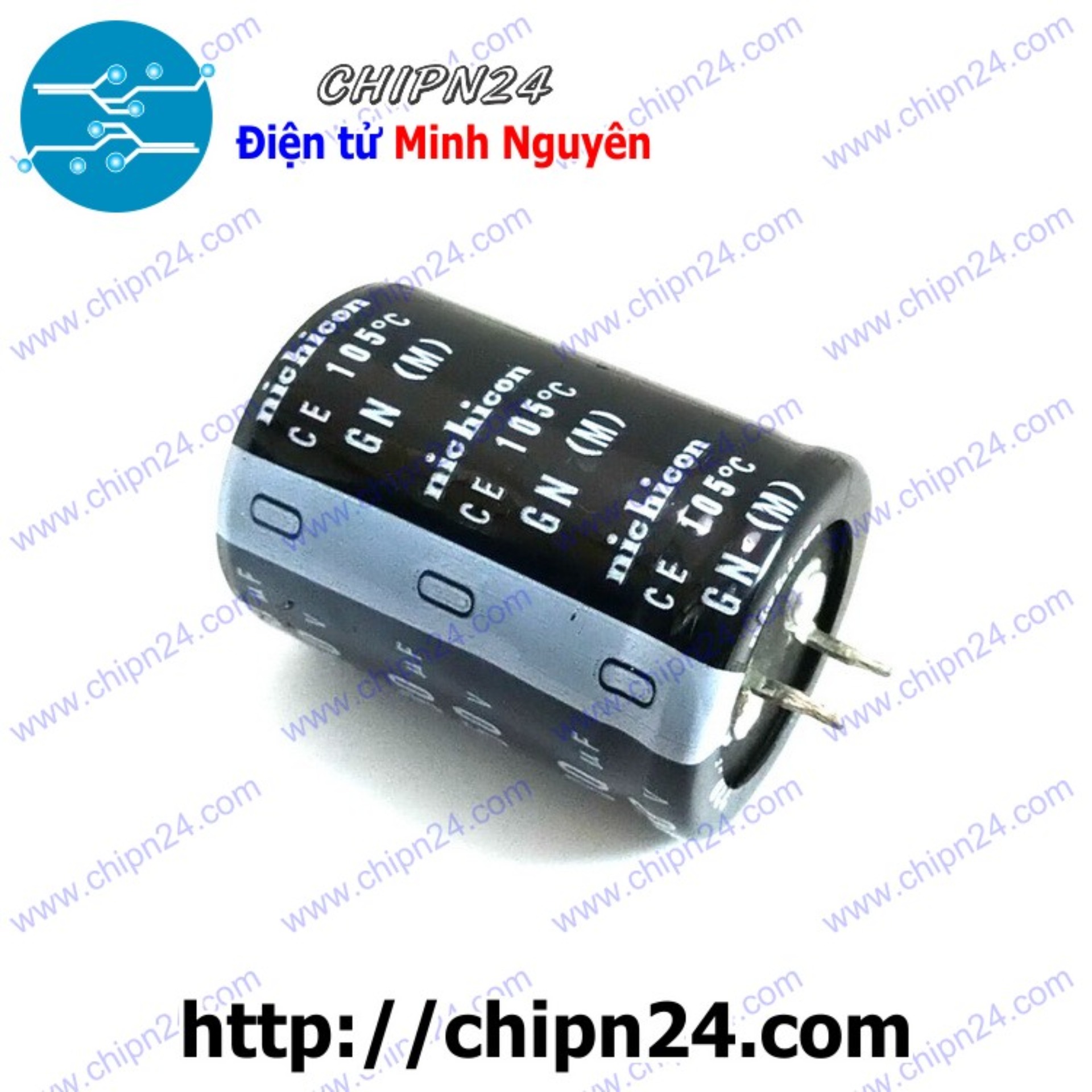 [1 con] (H83) Tụ hóa 330uF 450V (30x40mm)