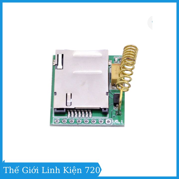 Module sim 900A mini tích hợp khe sim
