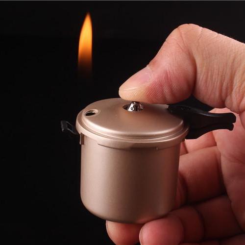 Bật lửa gas hình nồi áp suất độc đáo