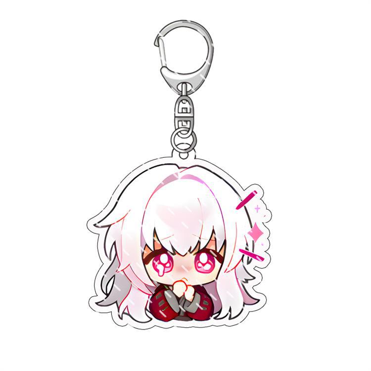 [91 mẫu] Móc khóa mica game Honkai: Star Rail - Chat Sticker ver [T69 Shop]