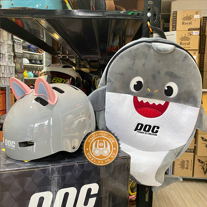 (Chính Hãng) Balo Baby Shark POC Cá Mập