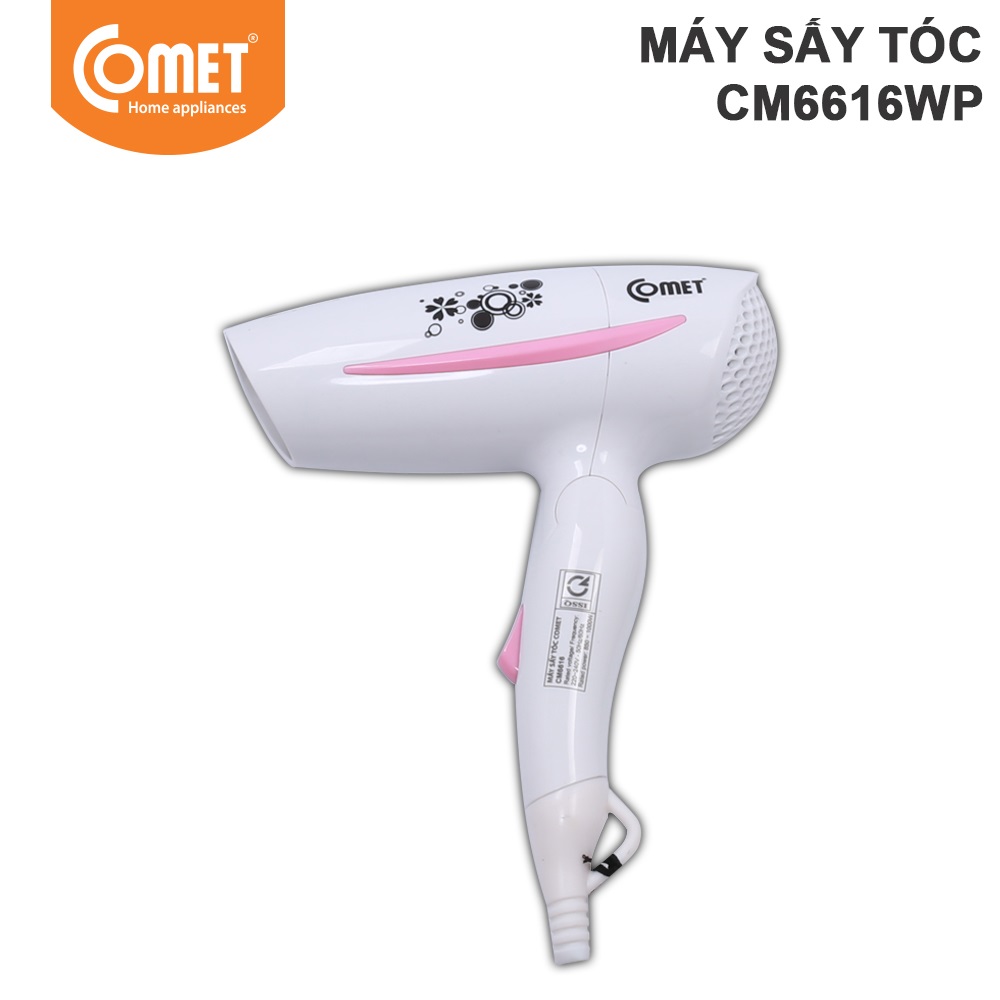 Máy sấy tóc COMET - CM6616 - Hàng Chính Hãng