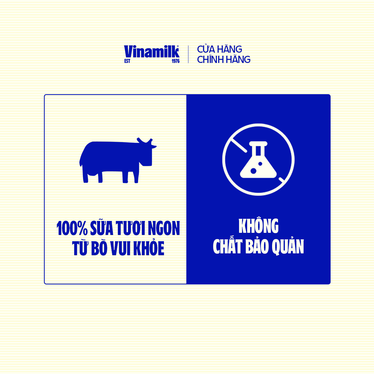 Thùng 48 hộp sữa tươi Vinamilk 100% socola 110ml