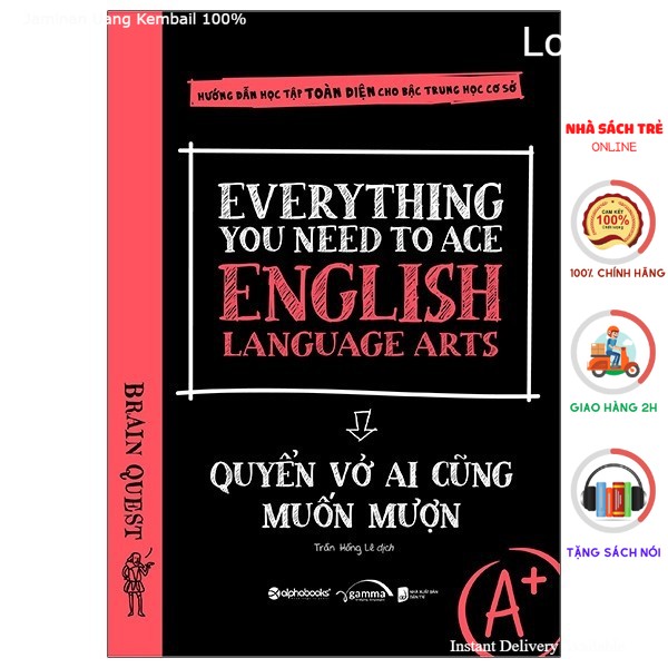 Sách - Everything You Need To Ace English Language Arts - Quyển Vở Ai Cũng Muốn Mượn