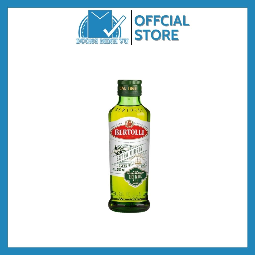 Dầu Oliu nguyên chất Bertolli Extra Virgin Olive Oil 250ml