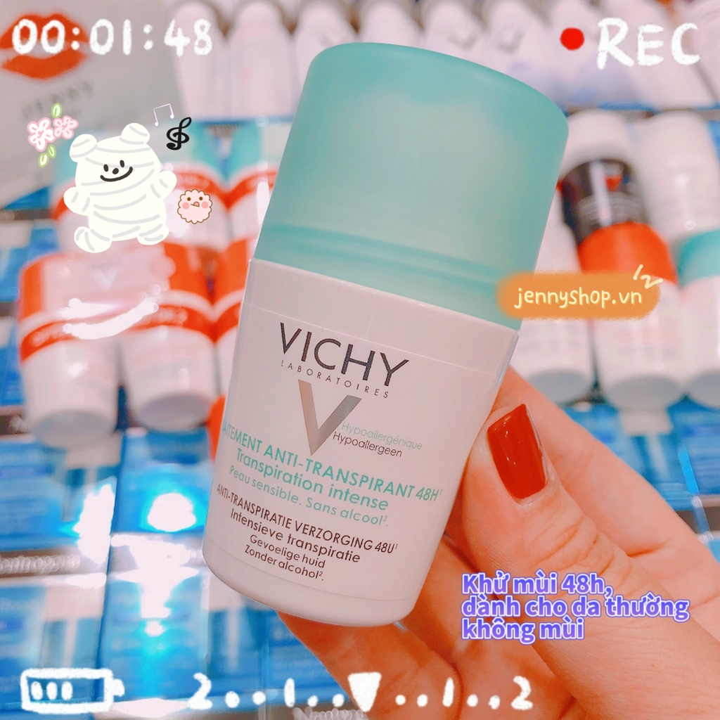 Sáp Lăn Khử Mùi Vichy - Pháp