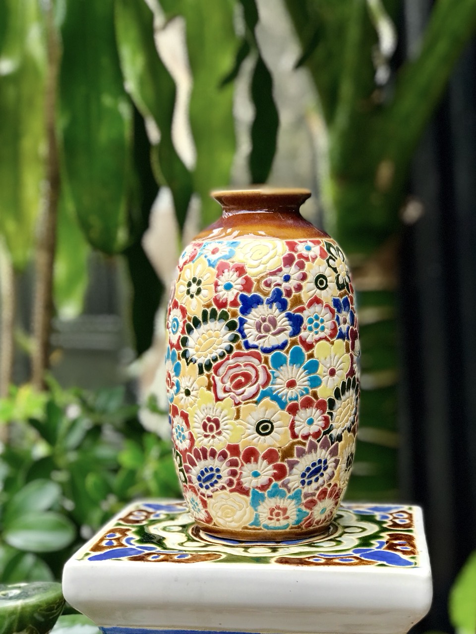 Bình bách hoa mini Nam bộ 09
