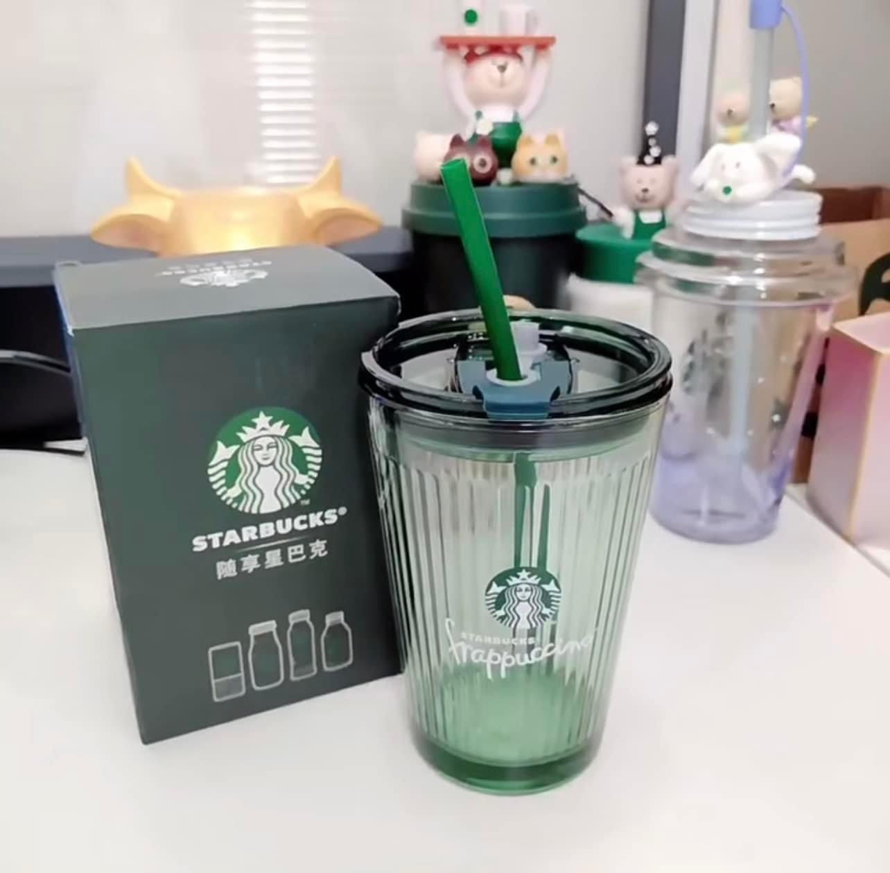 Ly thủy tinh Starbucks chính hãng 450ml