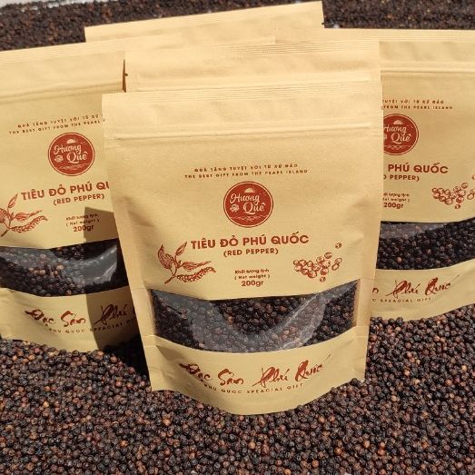 1 KG Tiêu Đỏ Phú Quốc - 5 Túi zip 200g