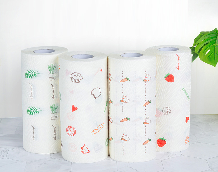 Cuộn Giấy Thấm Dầu Hình Trái Cây Dễ Thương