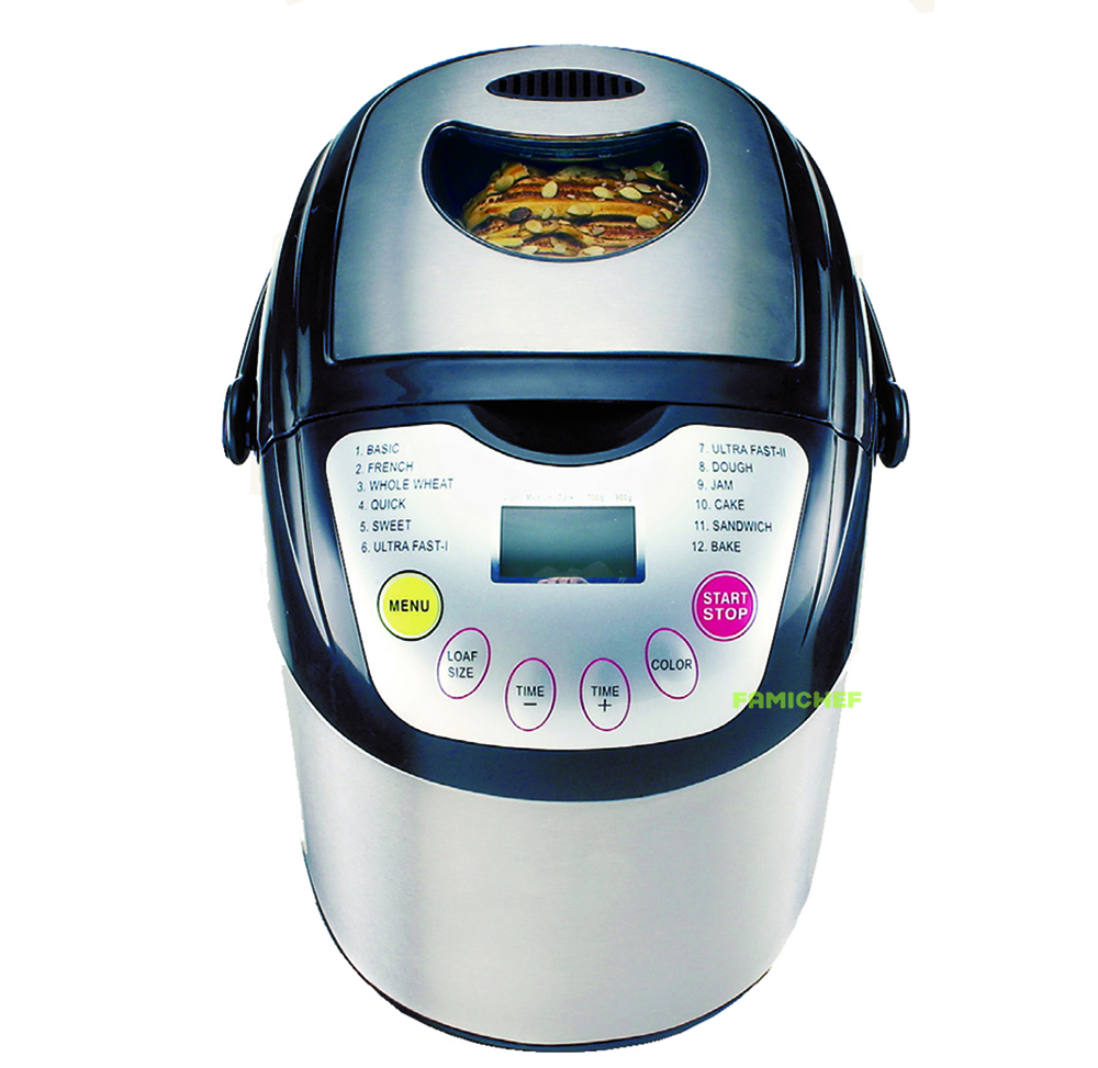 Máy làm bánh mì 12 chức năng Tiross TS821