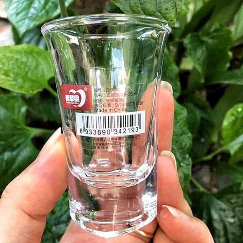 Bộ Ly Uống Rượu Nhỏ cao cấp (bộ 6 cái) thủy tinh đế dày – Bộ Ly Uống Rượu Đẹp – Ly Rượu Thủy Tinh - Cốc Uống Rượu - Ly Rượu Nhỏ siêu trong