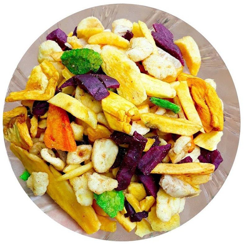1kg Trái cây Thập cẩm sấy vỡ đủ vị