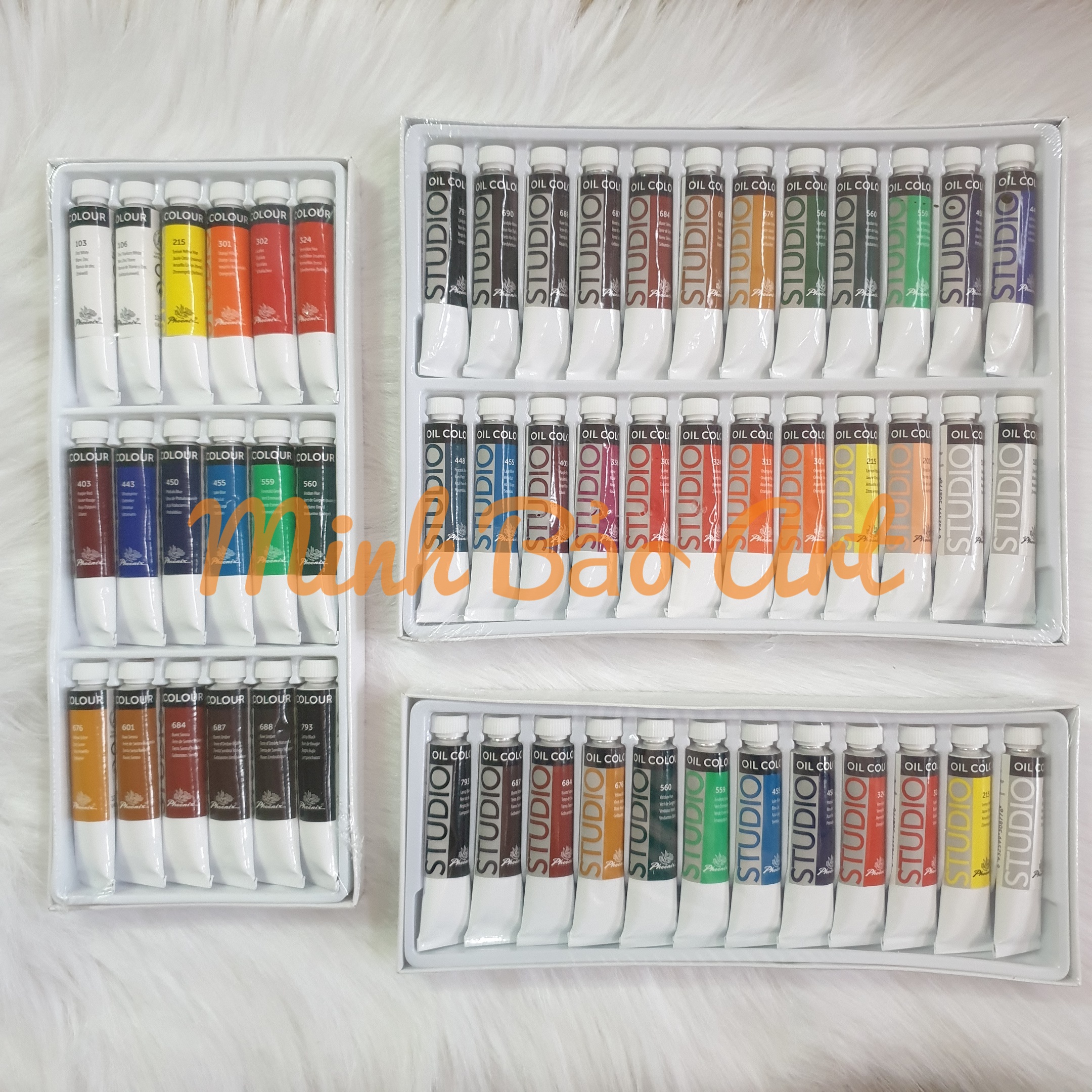MÀU SƠN DẦU DẠNG TUÝP 12ML PHOENIX STUDIO OIL