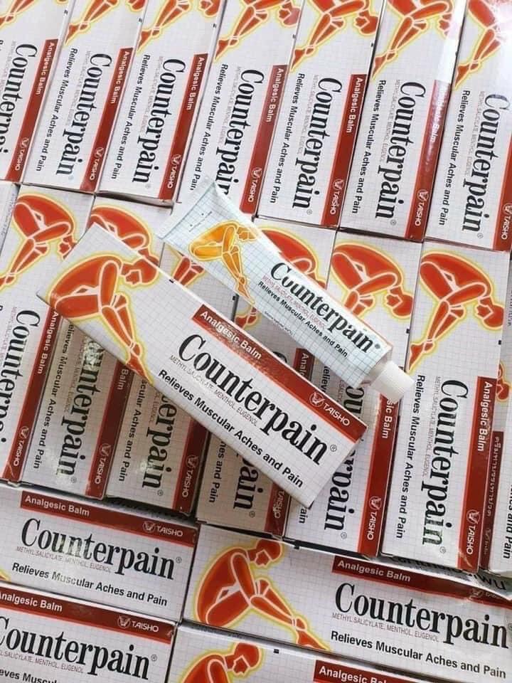(Đỏ 60gr) Cao xoa bóp Counterpain Thái Lan (xoa bóp nóng , LẠNH)