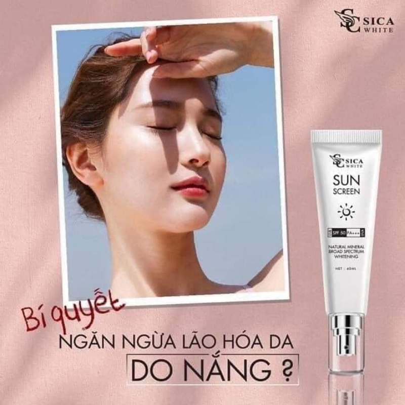 Kem chống nắng Sica White - Suncreen