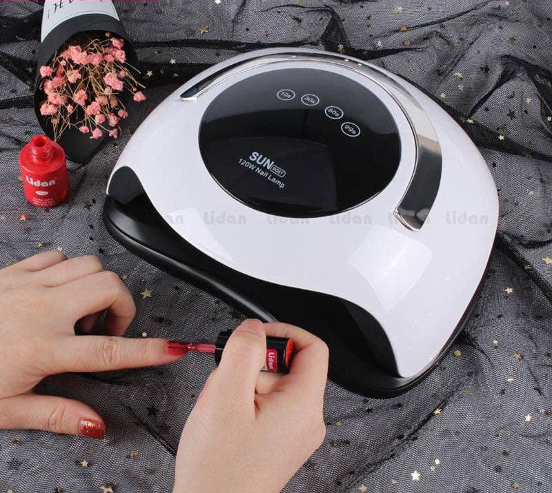 [HCM][bảo hành 4 tháng] Máy hơ sun BQ5T Công suất 120W hơ khô các loại sơn gel trang trí chăm sóc móng tay làm nail