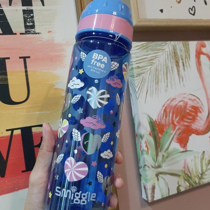 Chai Smiggle. Bình Nước Trẻ Em Miễn Phí Bpa