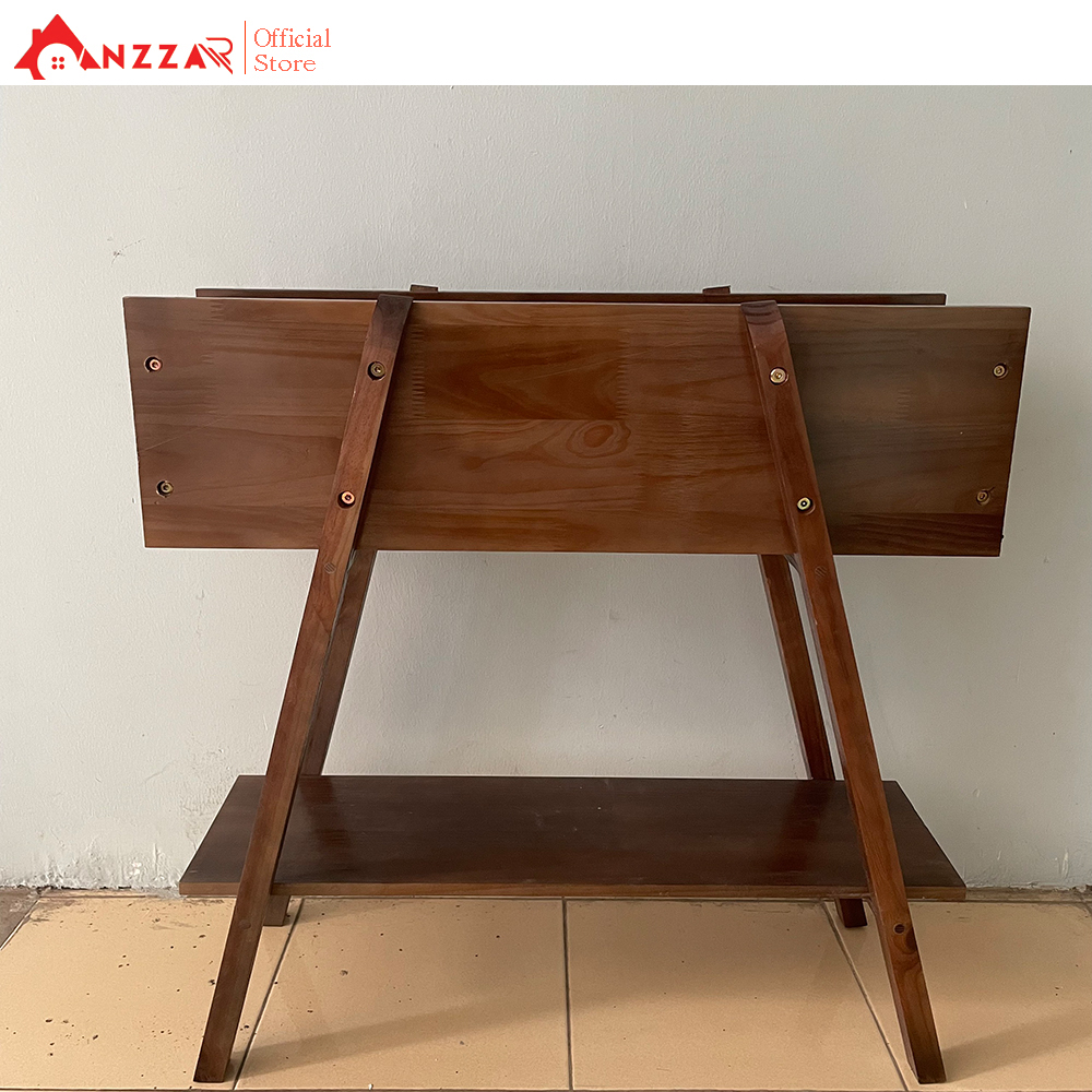 Chậu gỗ trồng cây trang trí-02