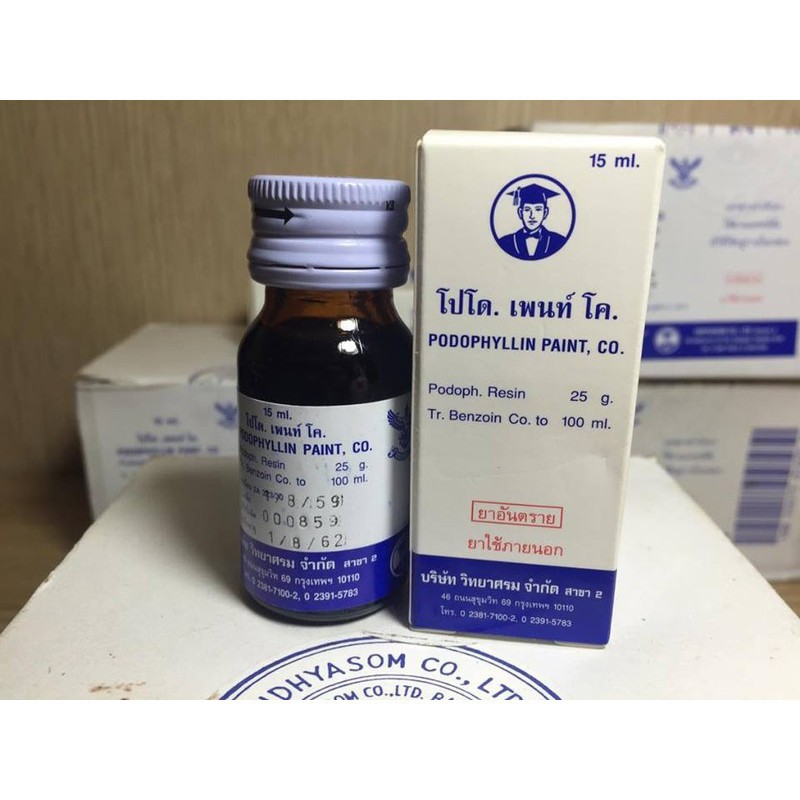 [HCM]DUNG DỊCH PODOPHYLLIN THÁI LAN