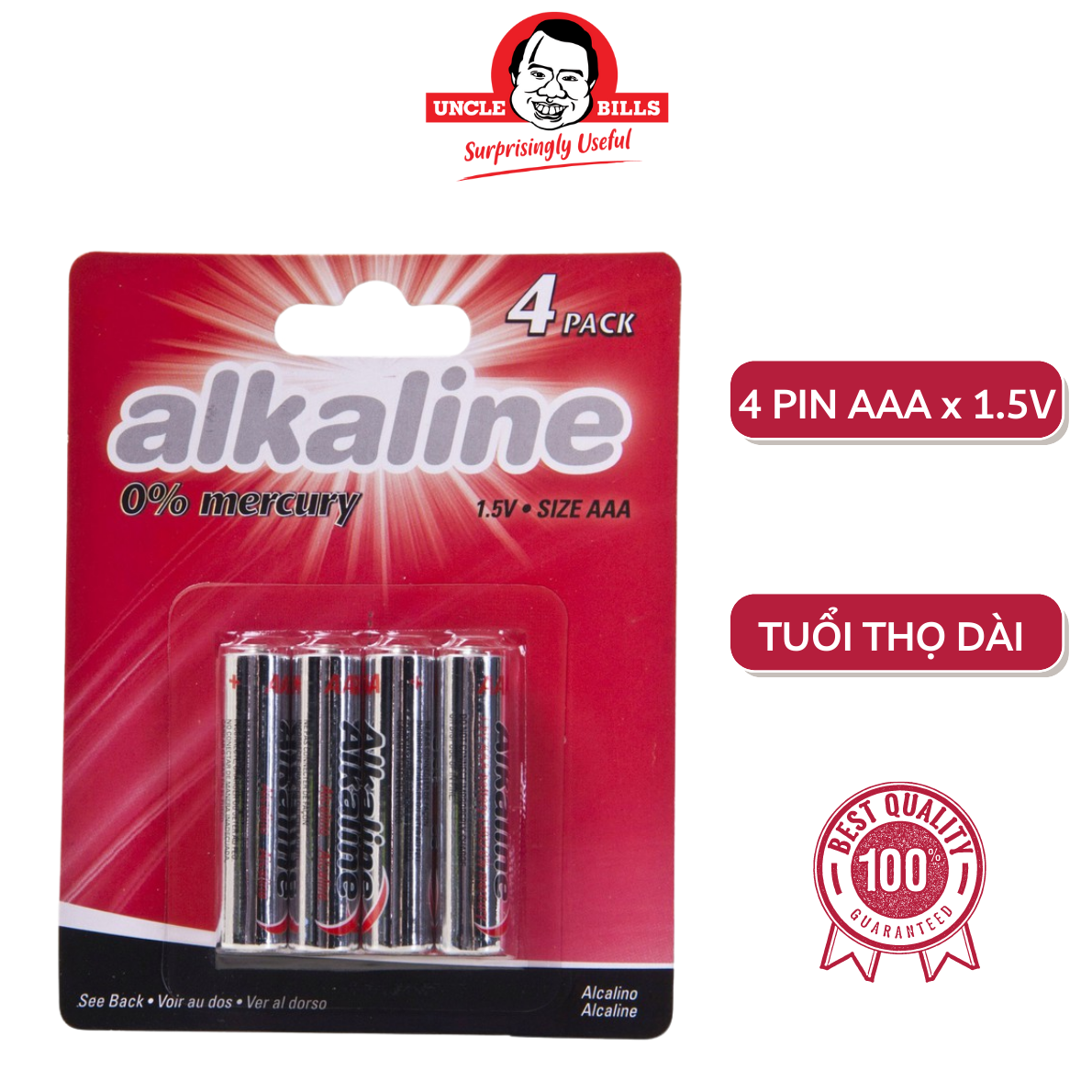 Bộ 4 pin AAA UBL IB0032