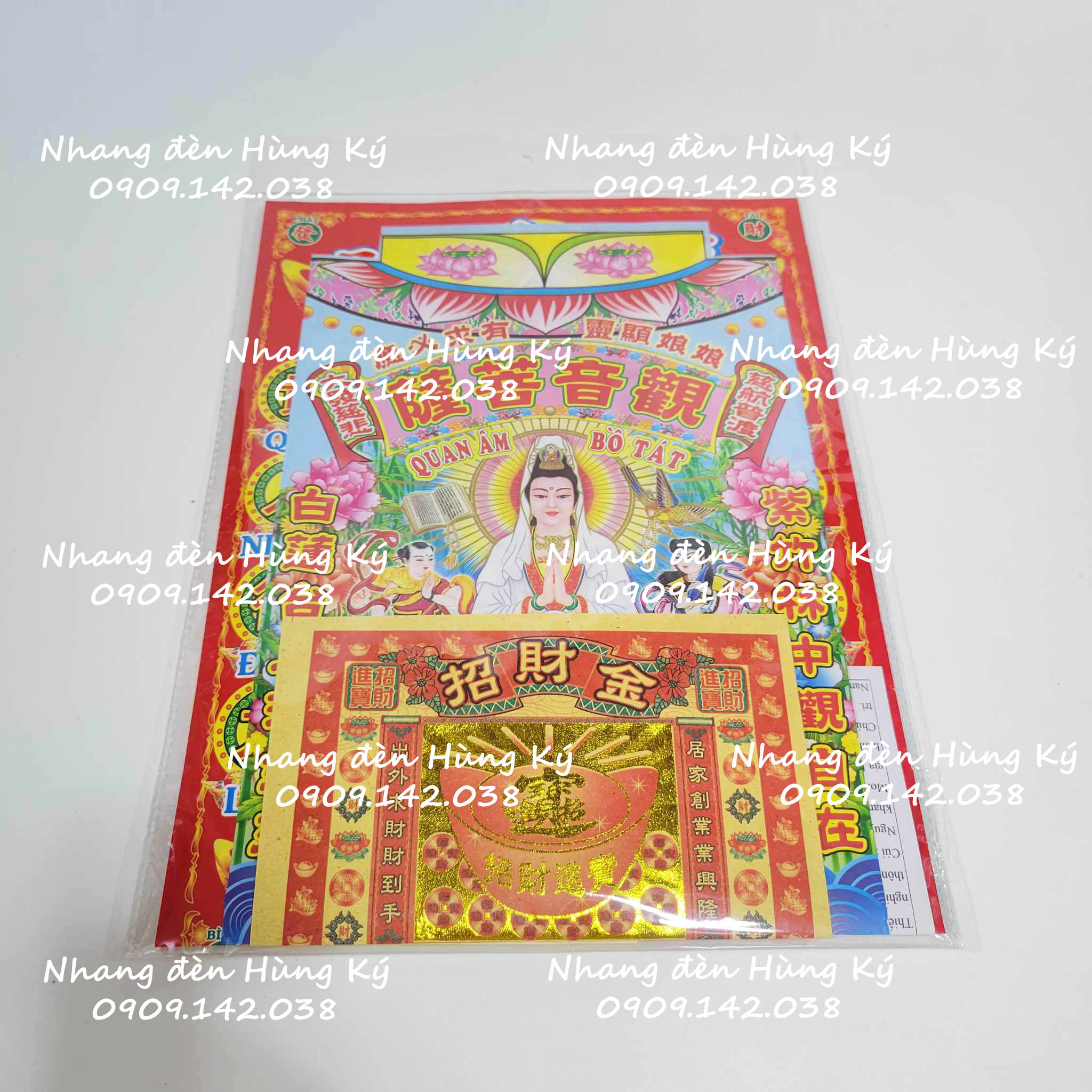 Bộ giấy cúng mùng 1 Tết