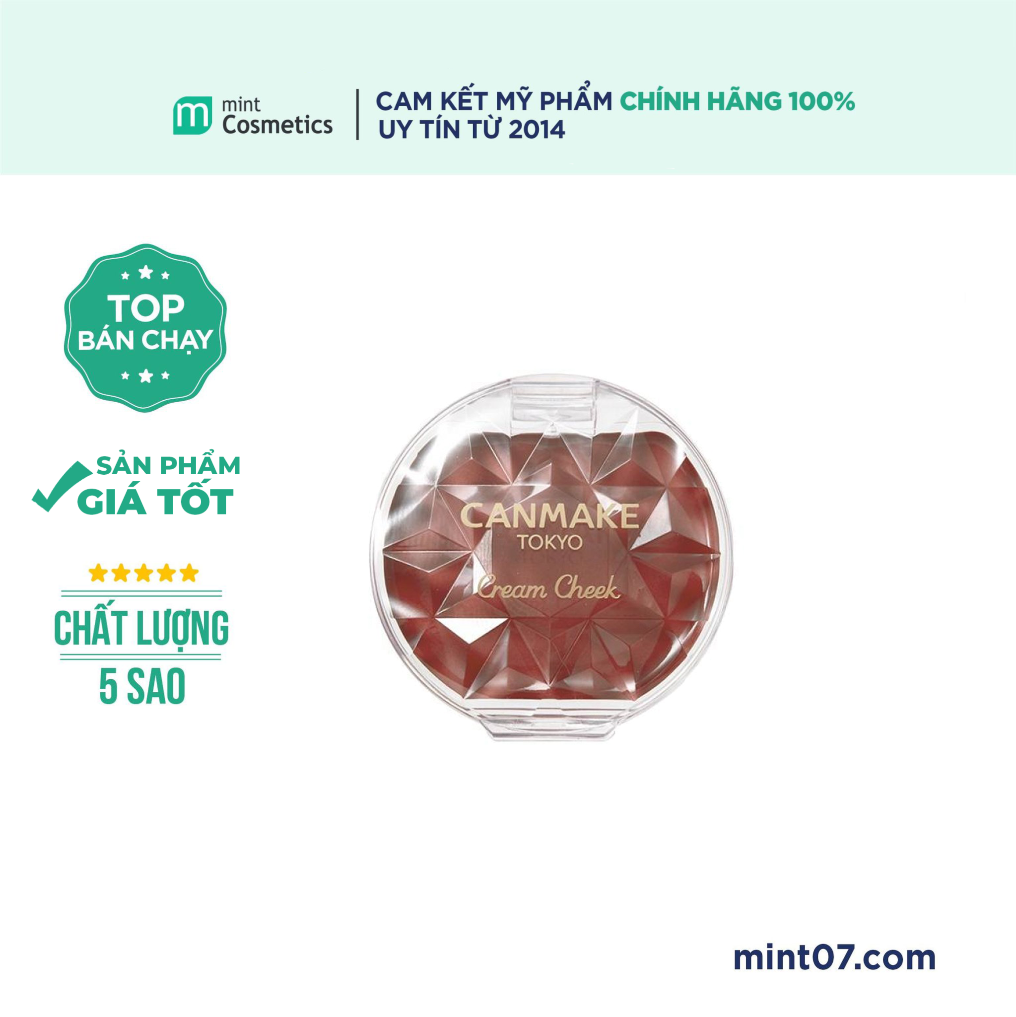 Phấn Má Canmake Dạng Kem Cream Cheek