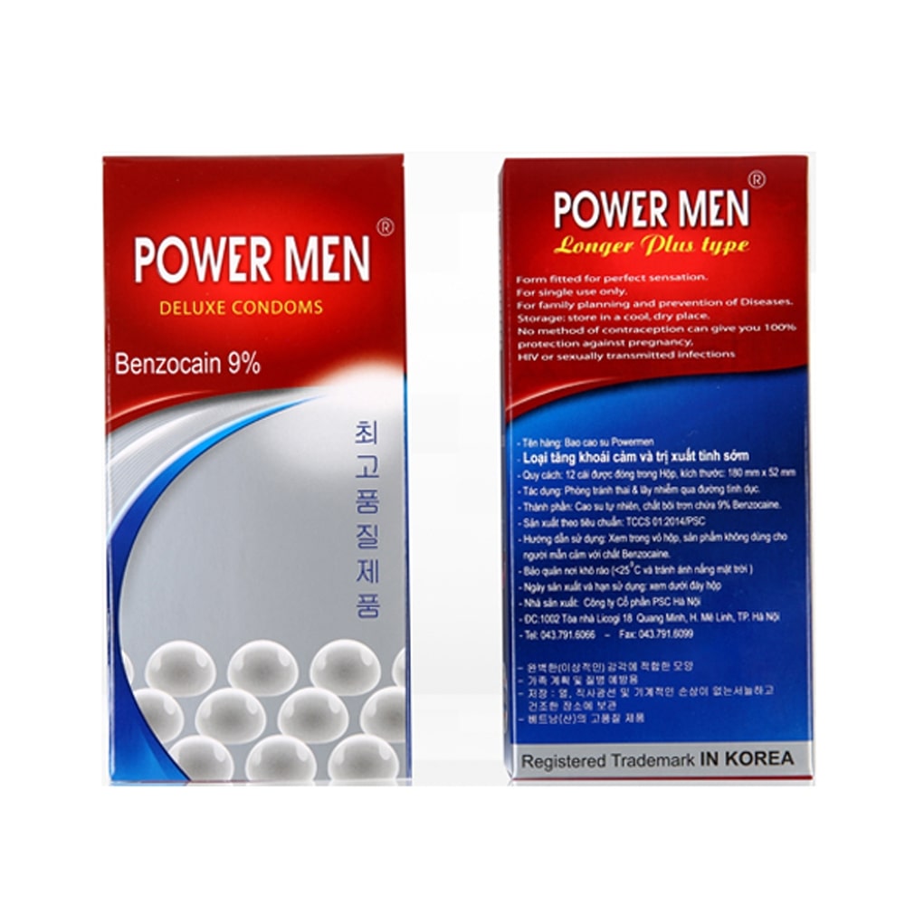 Bao cao su Power men Ngọc Trai 12 cái
