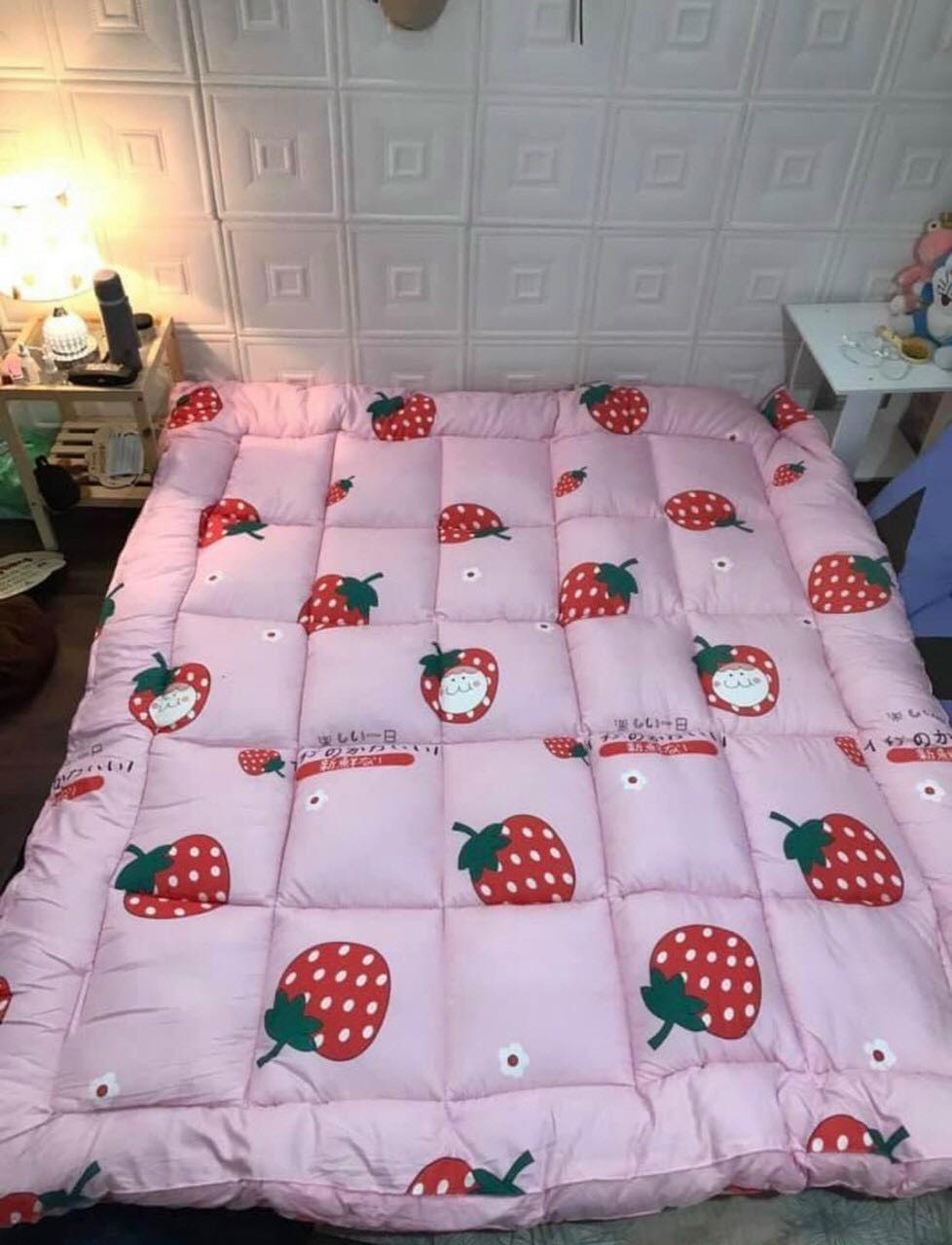 Nệm giường nệm trải sàn topper đa năng có thể gấp gọn tiện dụng