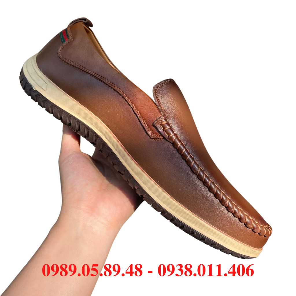 Giày Lười Nam Da Thật Cao Cấp