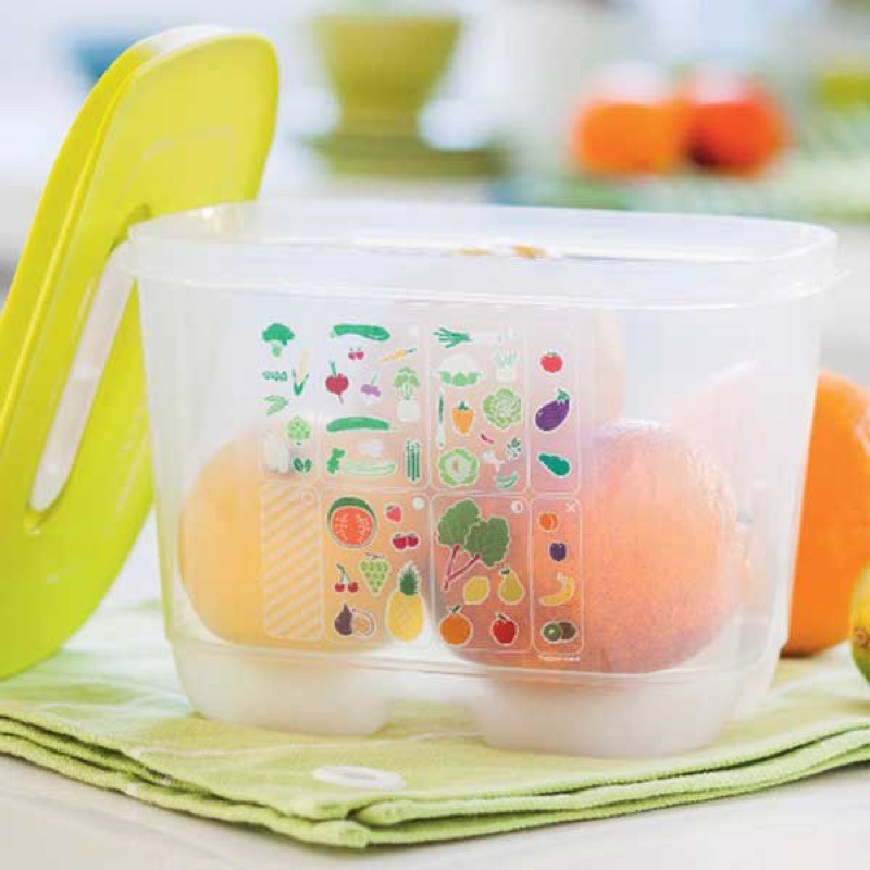 Hộp trữ mát Tupperware Vensmart 1.8L cao