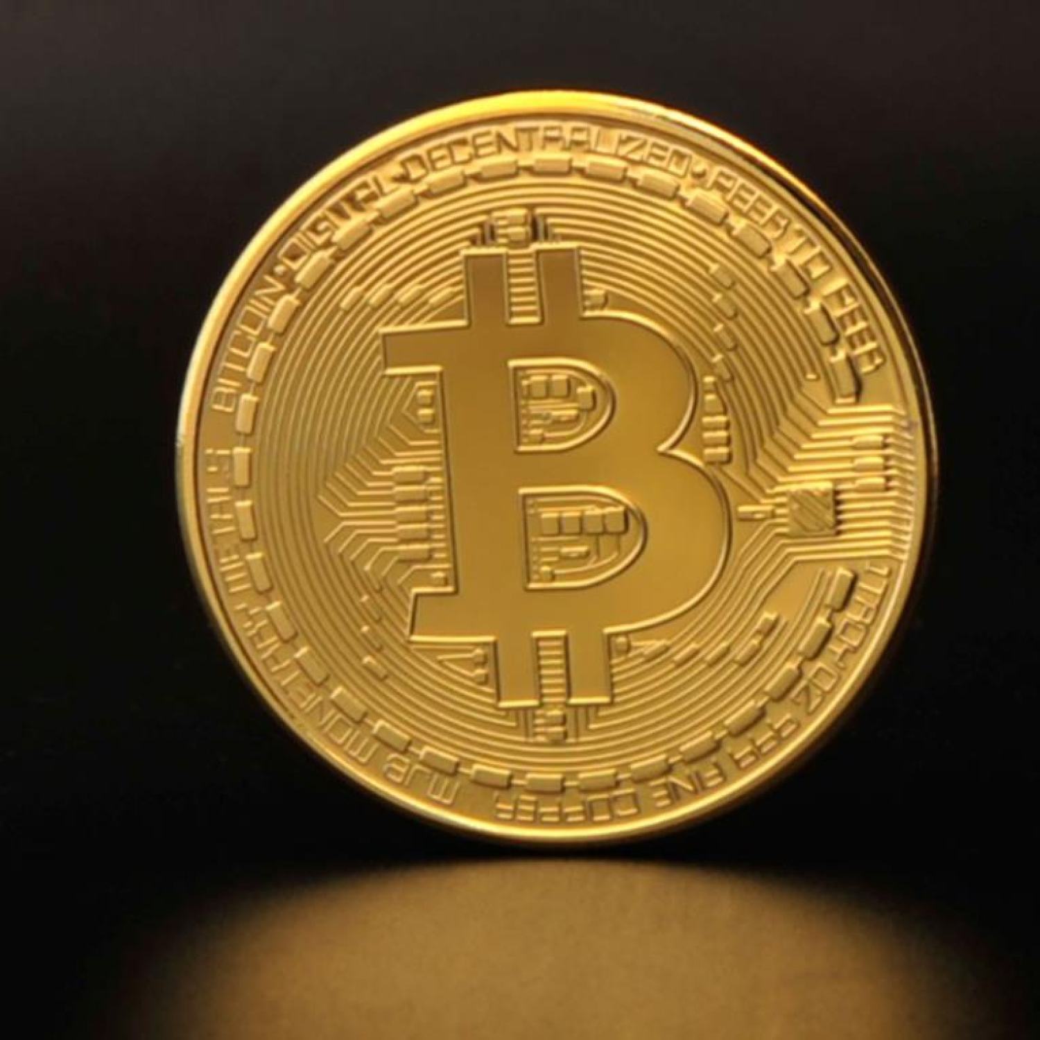 [HÀNG XỊN] Đồng Xu Bitcoin Mạ Vàng 24K