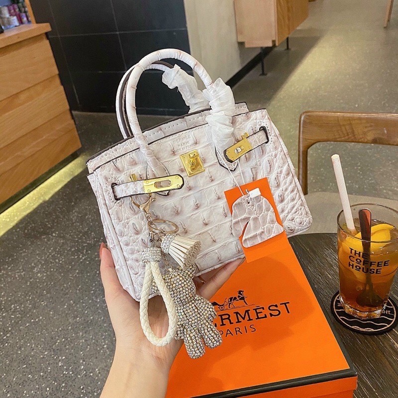 Túi Xách Hm Birkin Vân Cá Xấu Cực HOT