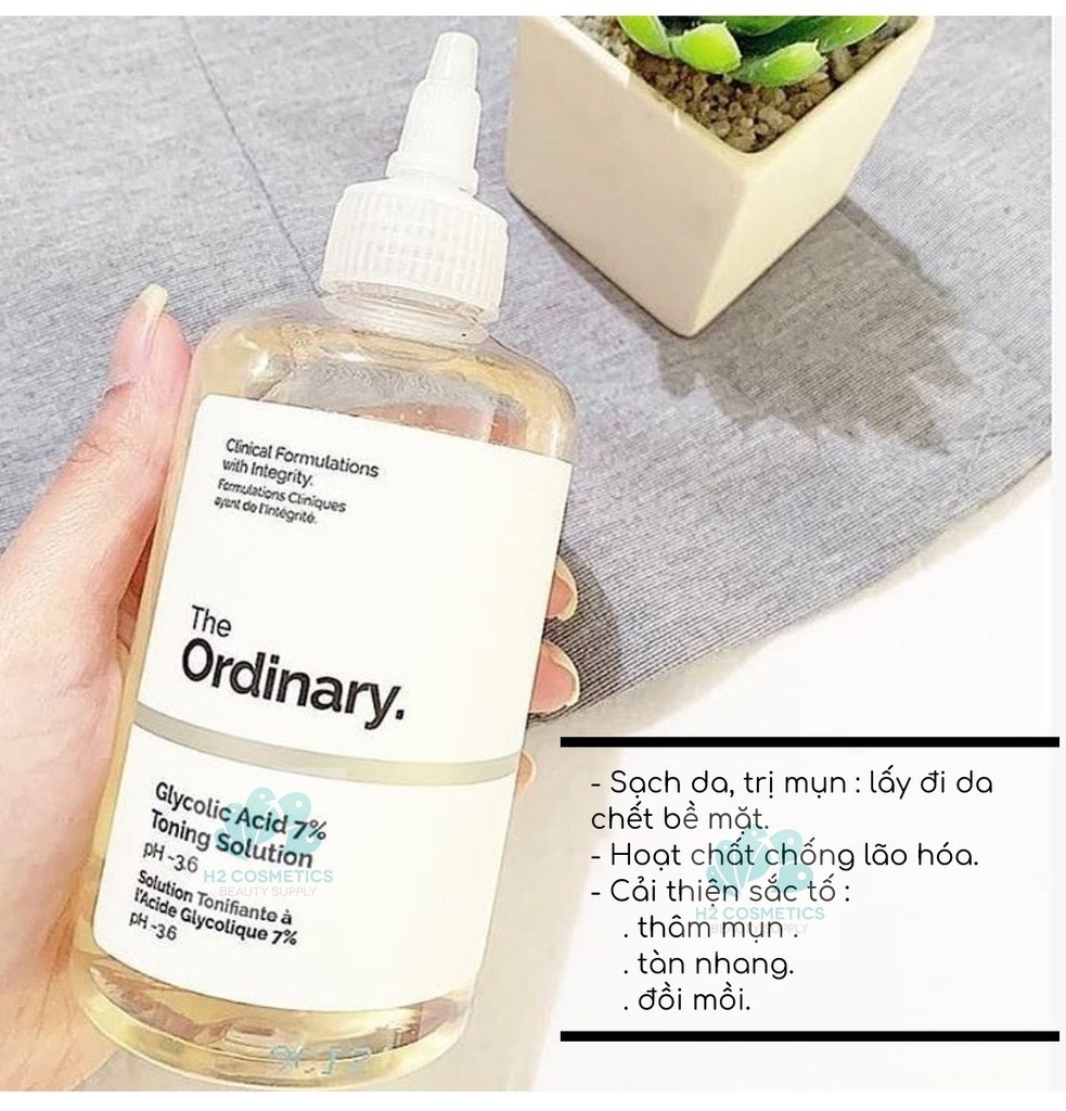 Toner The Ordinary  glycolic acid 7% 240ml Toning Solution