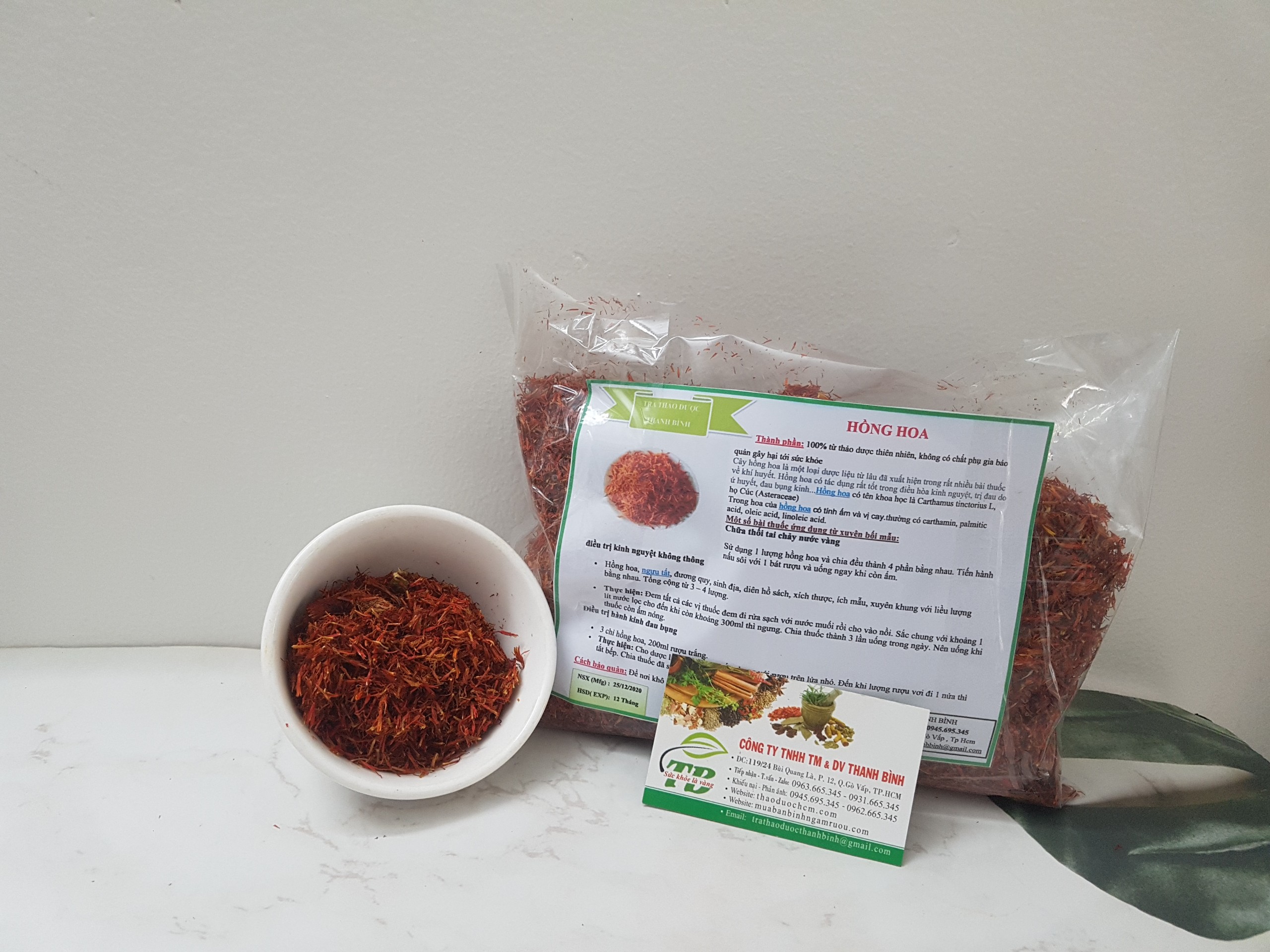 Hồng Hoa 100G - Hàng 100% Tự Nhiên
