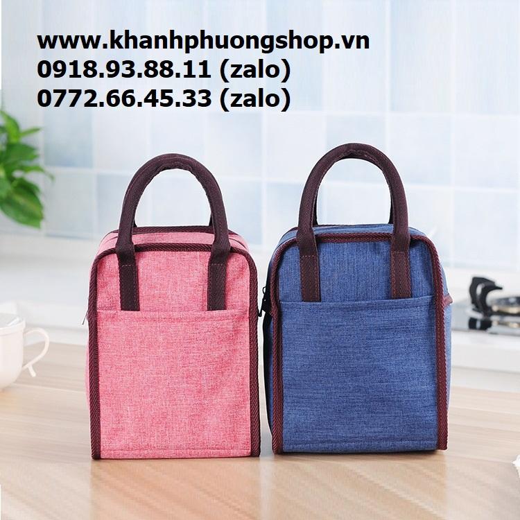 [HCM]túi giữ nhiệt đựng cơm - túi đựng hộp cơm