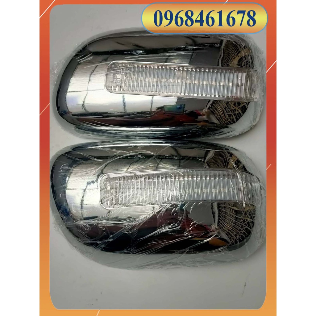 Ốp gương chiếu hậu Vios, Altis đời 02-07 có đèn
