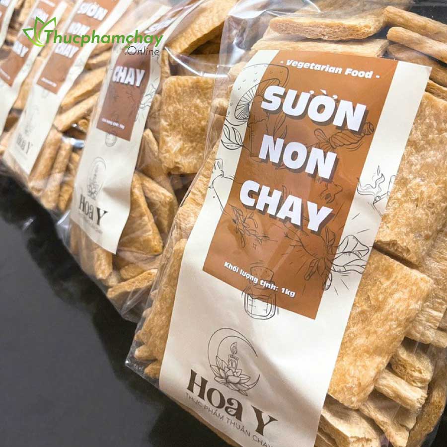 Sườn Non Chay thương hiệu Hoa Y 500g