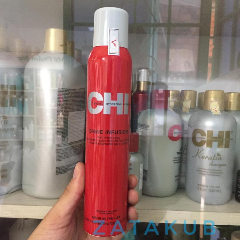 [HCM]Xịt dưỡng bóng CHI Shine Infusion Thermal Polishing Spray 150g giá rẻ