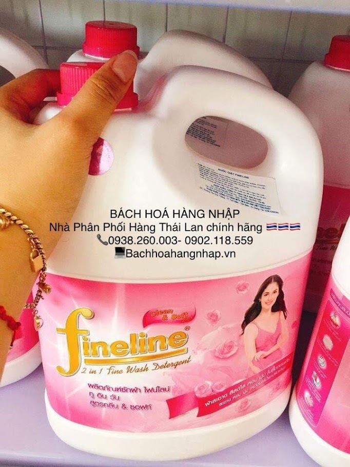 Nước giặt Fineline 3000ml Thái Lan