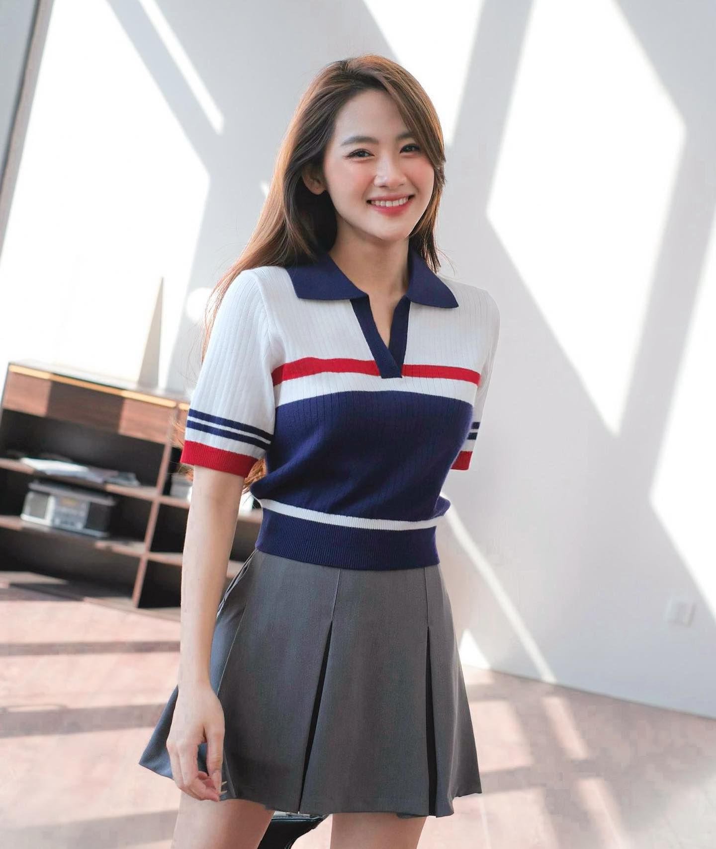 GOLA - Áo MEADOW - Áo polo crop top