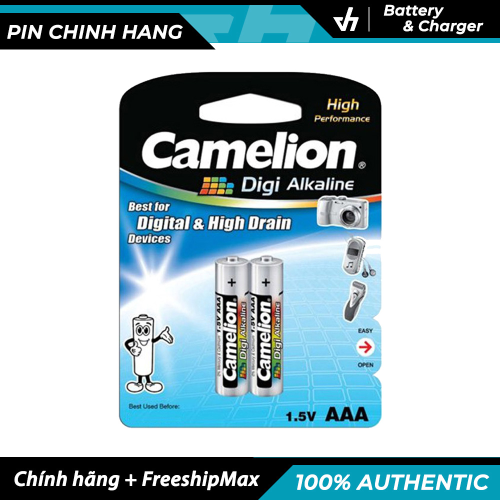 Bộ 2 pin AAA Camelion Alkaline Digi