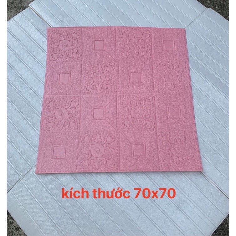 combo 100 tấm xốp hoa văn 3d kích thước 70x70cm