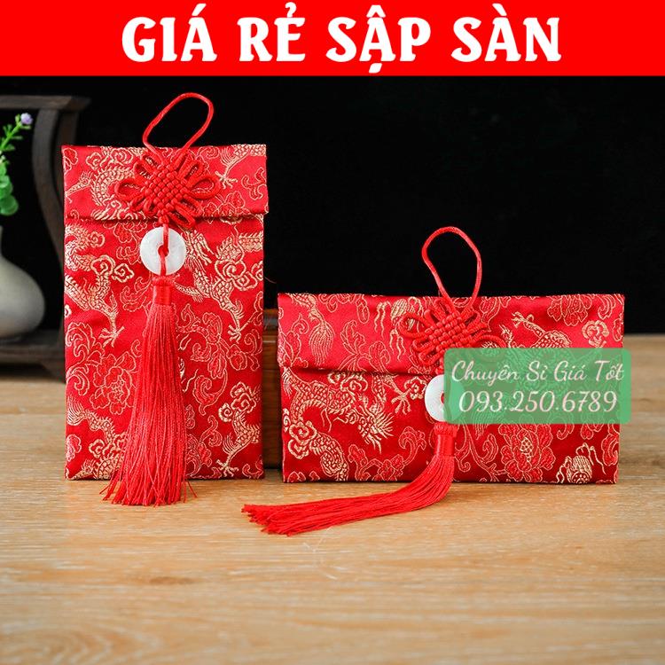Bao Lì Xì Vải Gấm Cao Cấp Tết 2025 (Giá 1 Bao) (Ảnh Thật)
