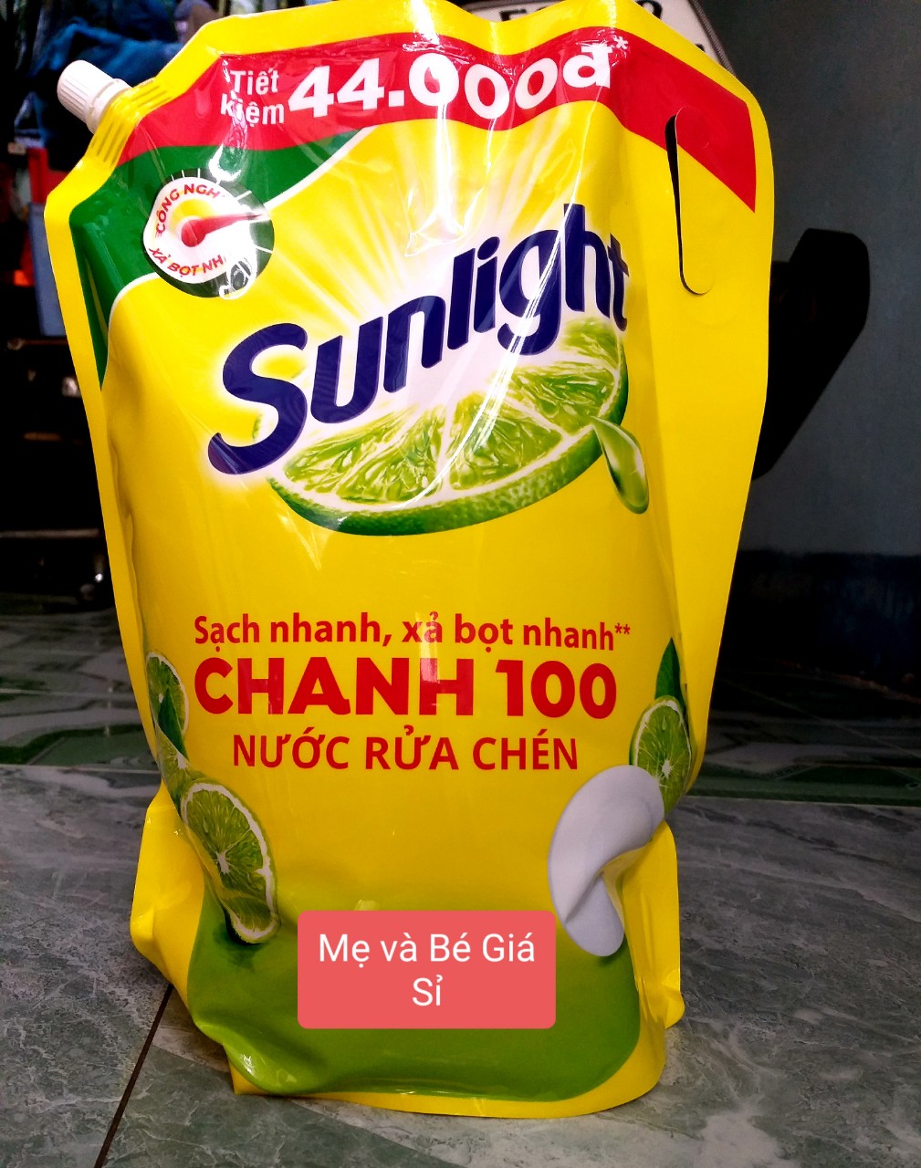 [HCM]NƯỚC RỬA CHÉN SUNLIGHT CHANH BÌNH 3.6KG/TÚI 3.5 KG