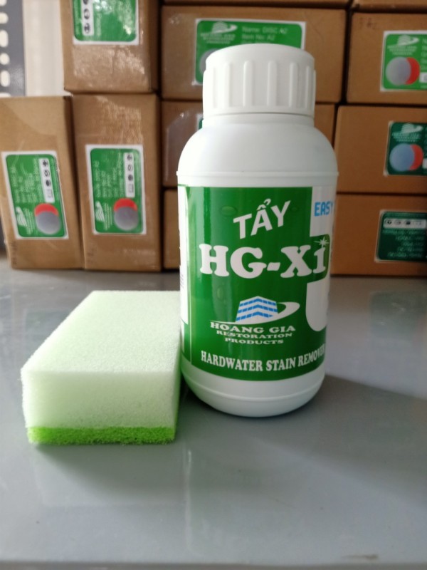 Dung dịch siêu tẩy ô mốc kính xe Hoàng Gia HG X1 250 DT 250ML (Trắng)
