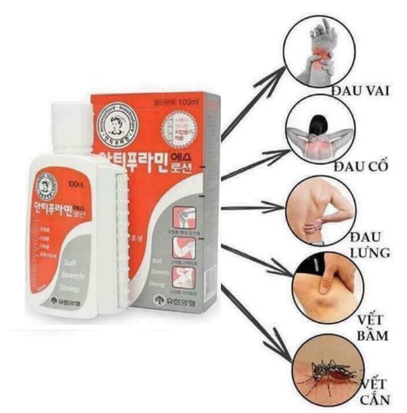 [Chính hãng] - DẦU NÓNG HÀN QUỐC ANTIPHLAMINE