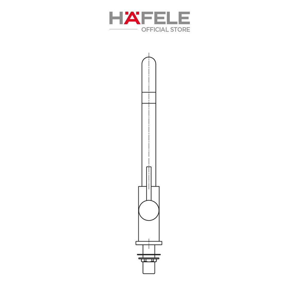 Vòi bếp Hafele HT21-CC1F245U - 577.55.260