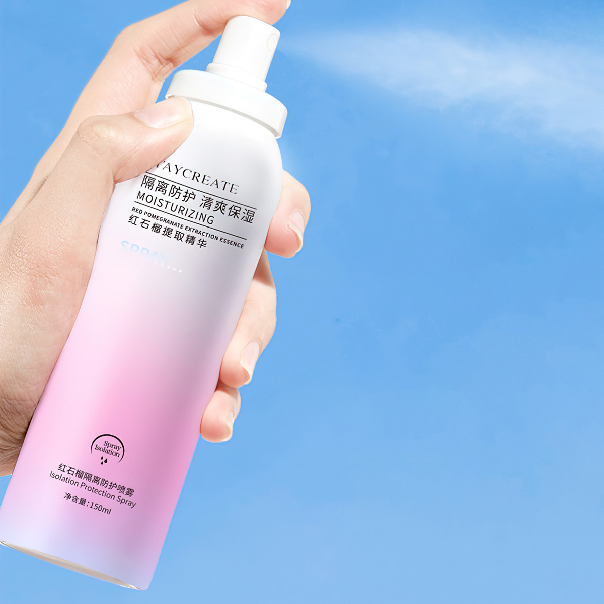Xịt Chống Nắng Trắng Da Maycreate 150ml BEAUTY 4
